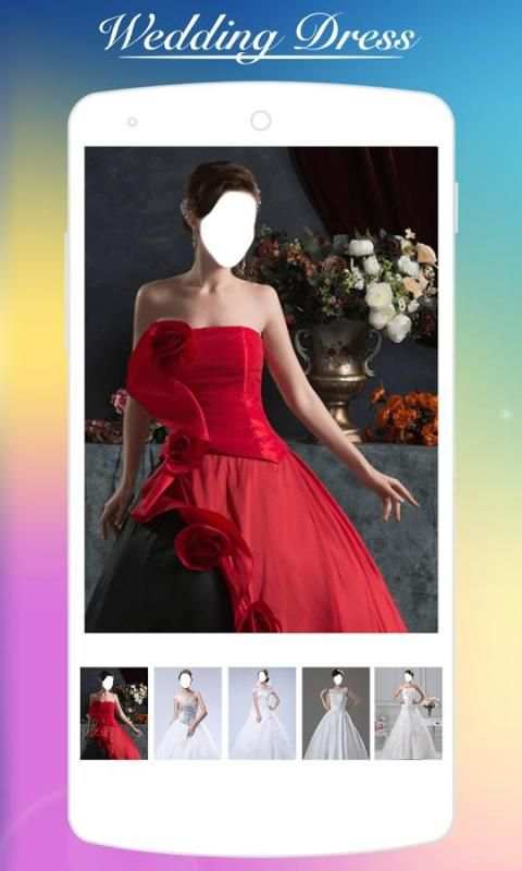 Wedding Dress Photo Montage 1 تصوير الشاشة