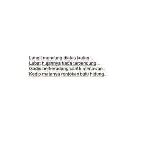 Pantun Lucu screenshot 1