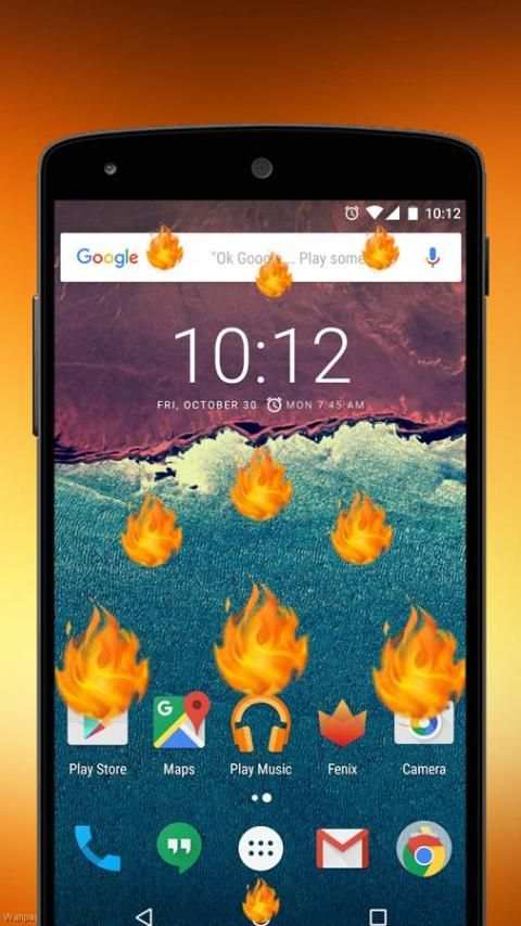 Fire Screen Touch Prank 3 تصوير الشاشة