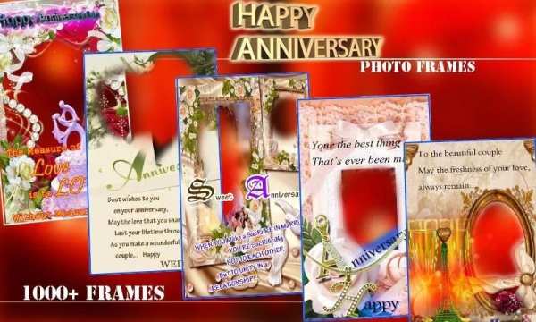 Anniversary Photo Frame Maker स्क्रीनशॉट 4