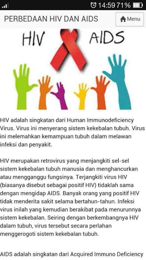 Penyakit HIV AIDS 5 تصوير الشاشة