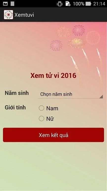 Tử vi 2016 - tu vi tron doi screenshot 3