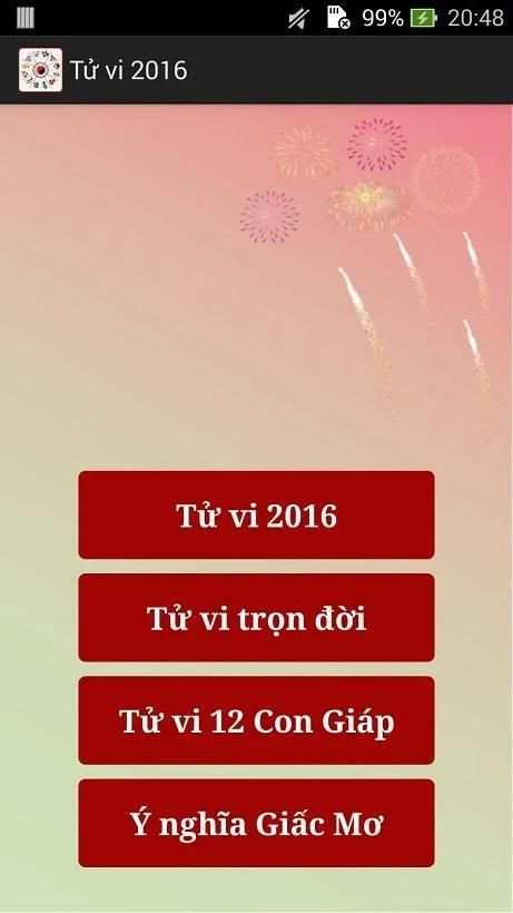 Tử vi 2016 - tu vi tron doi screenshot 4