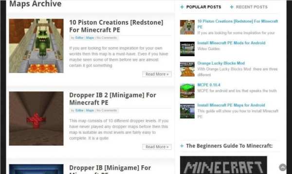 Maps for Minecraft PE screenshot 1