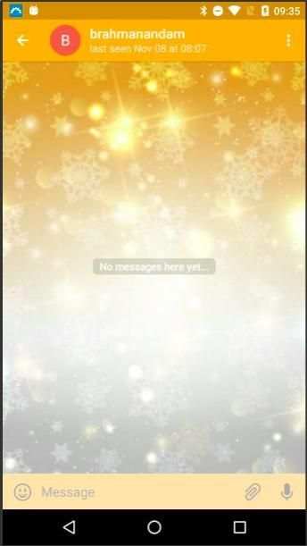Wassup Gold Messenger screenshot 1