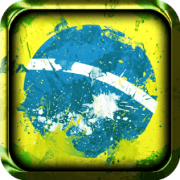 ikon Brazil Hidup Kertas Dinding