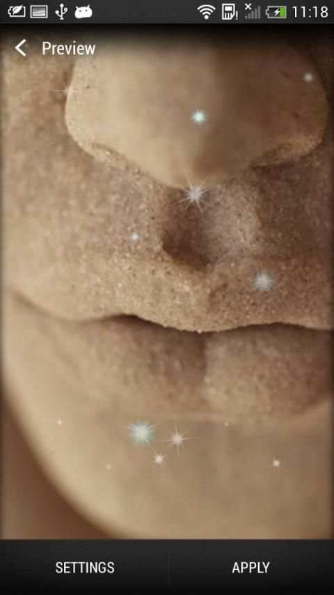 Cute Live Wallpaper screenshot 1