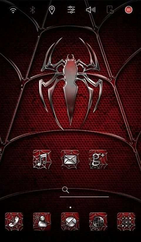 Red Spider2 Launcher theme 5 تصوير الشاشة