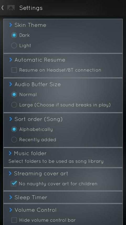 XTZ DSP Player स्क्रीनशॉट 1