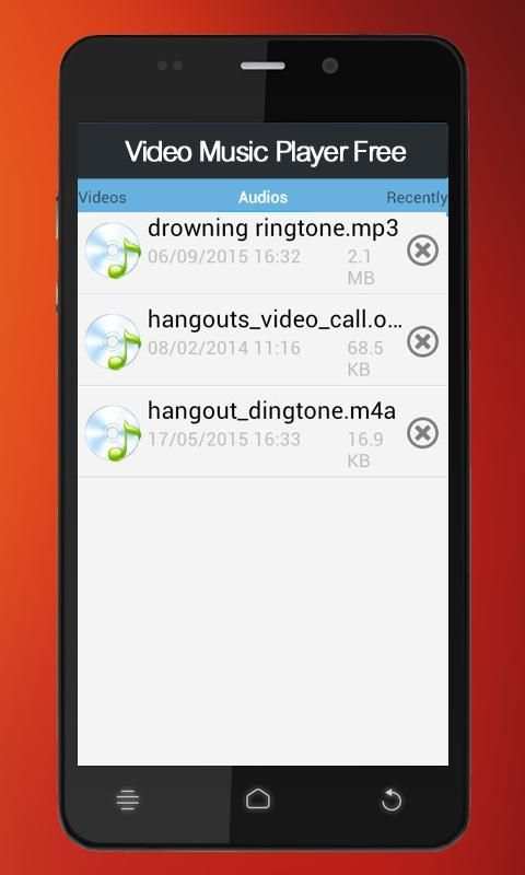 Video Music Player Free screenshot 2