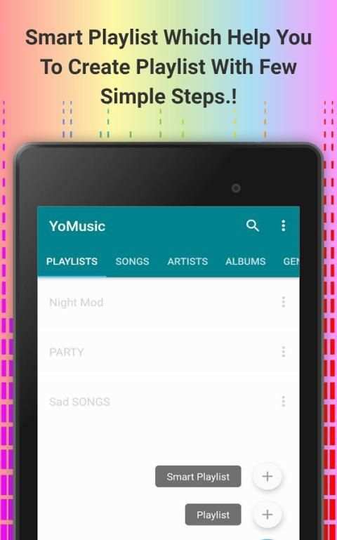 Yo Music Player स्क्रीनशॉट 1