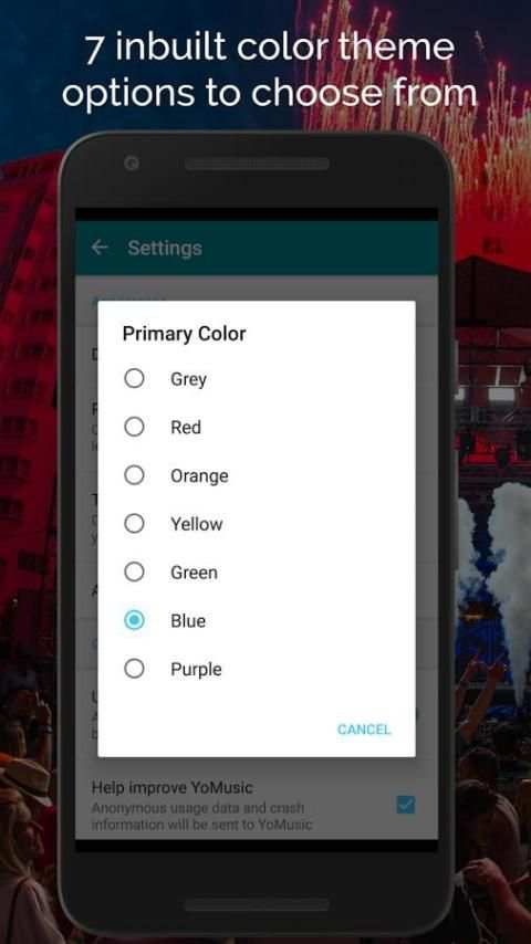 Yo Music Player स्क्रीनशॉट 9