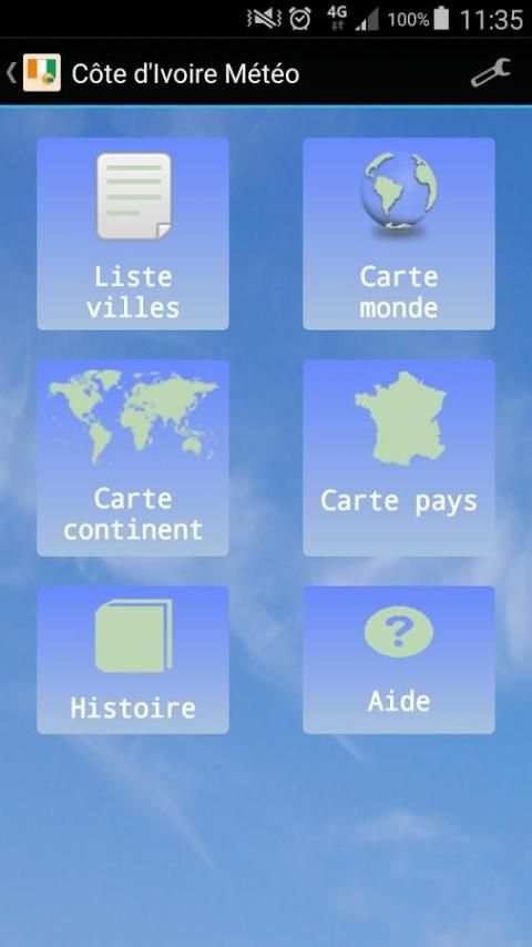 Côte d'Ivoire Météo 4 تصوير الشاشة