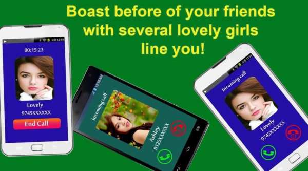 Fake GirlFriend Call 2 تصوير الشاشة