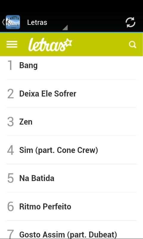 Anitta Musica & Letras screenshot 2