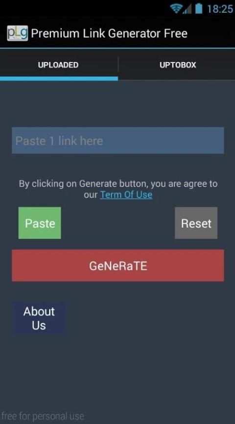 Premium Link Generator Free स्क्रीनशॉट 2