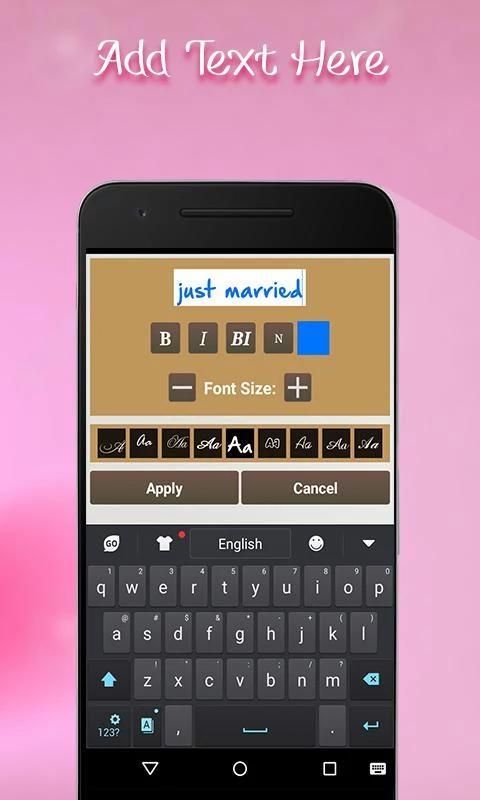 Wedding Mini Movie Video Maker screenshot 3
