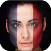 Flag euro 2016 face& half-face on 9Apps