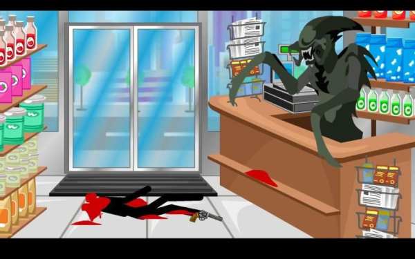 Stickman Robbery Shop screenshot 2