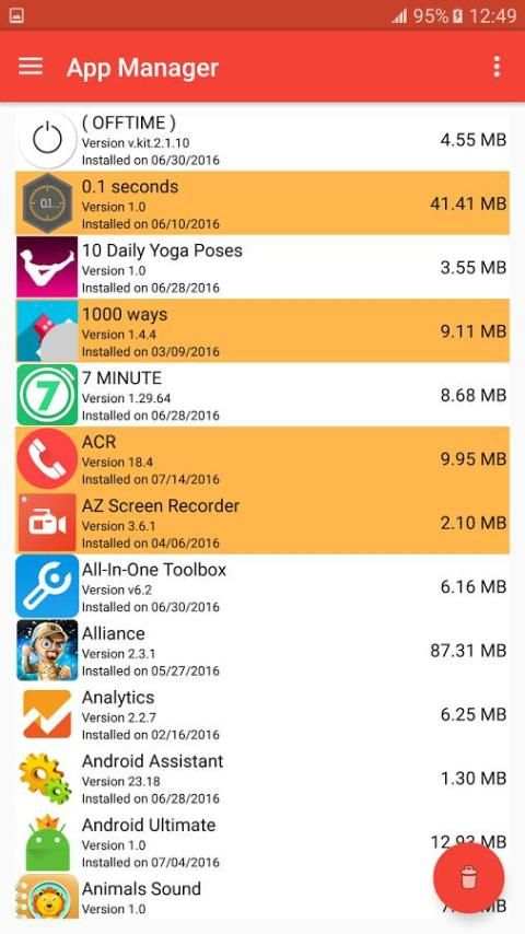 App Manager 4 تصوير الشاشة