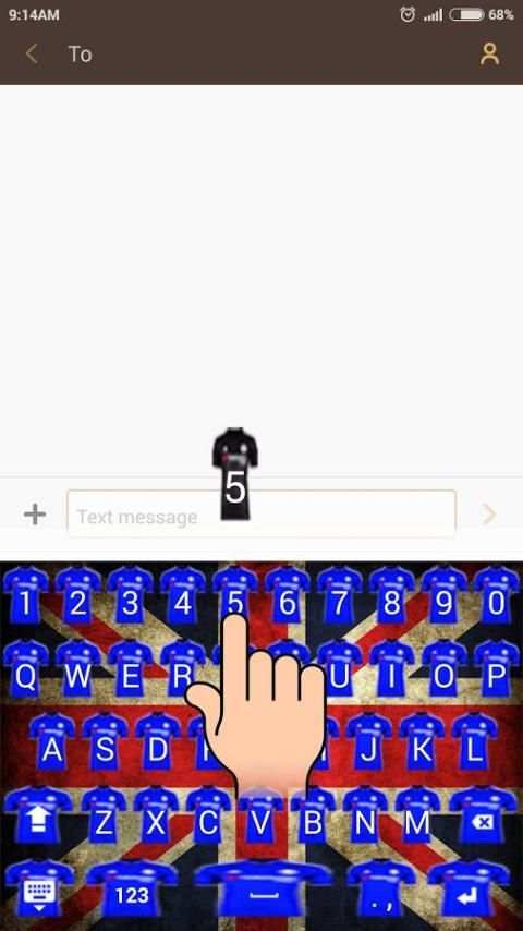 Icon Chelsea Keyboard screenshot 3