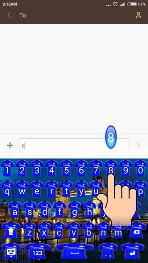 Icon Chelsea Keyboard screenshot 2