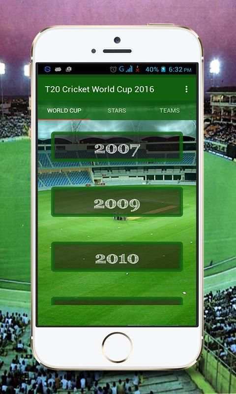 T20 Cricket Worldcup 2016 screenshot 9
