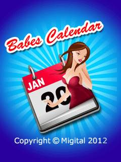 Babes Calendar Lite screenshot 4