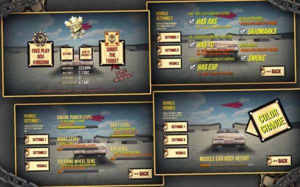 Muscle Car Simulator 3D 3 تصوير الشاشة