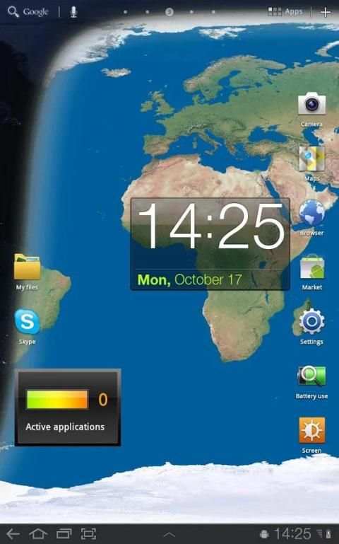 Earth Wallpaper 3 تصوير الشاشة