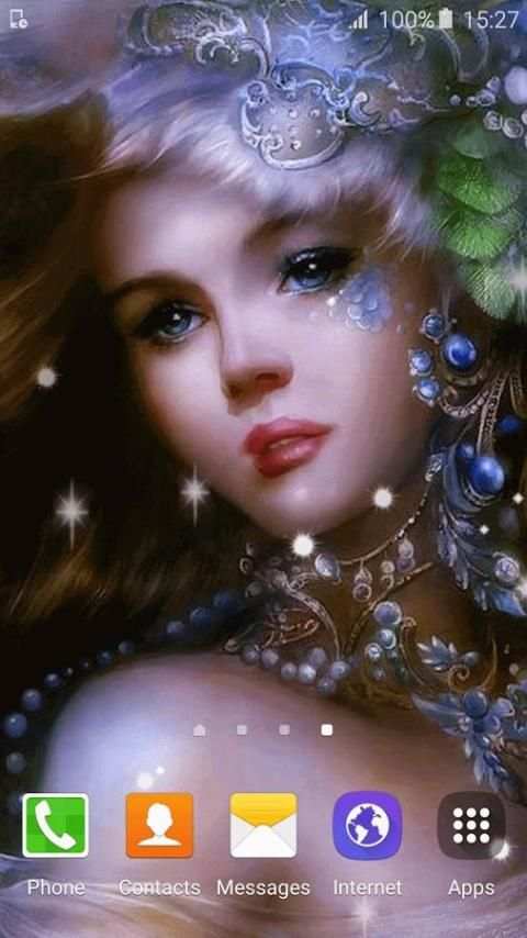 Cute Princess Live Wallpaper screenshot 2