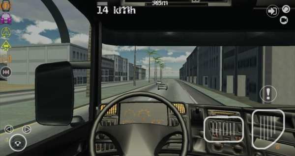Real Truck Drive Simulator 3D स्क्रीनशॉट 1