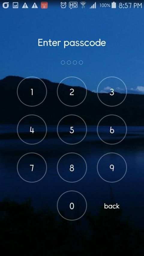 Keypad Pattern Lock Screen screenshot 6