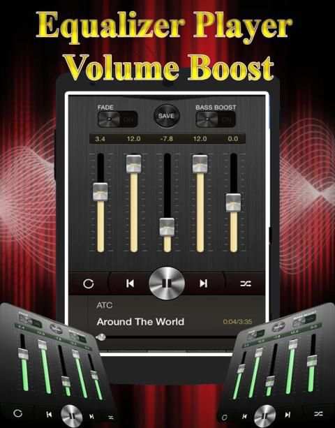 Equalizer Player Volume Boost 5 تصوير الشاشة