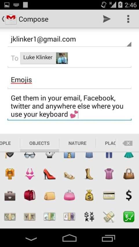 Sliding Emoji Keyboard - iOS स्क्रीनशॉट 3