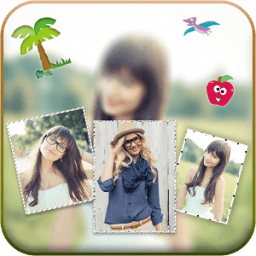 Blur Background Photo Collage icon