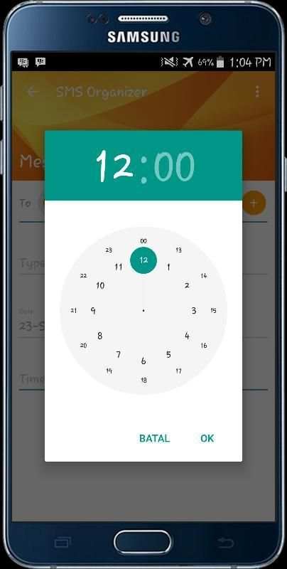 SMS Organizer 1 تصوير الشاشة