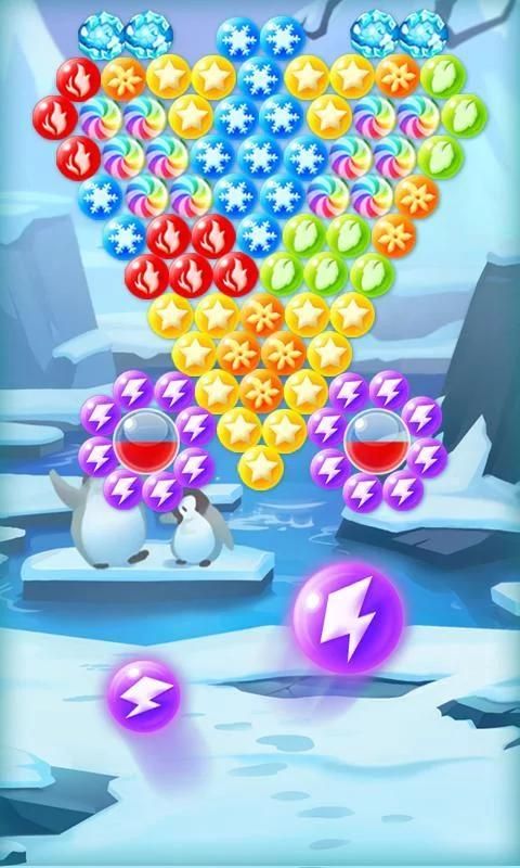 Shoot Bubble Ice Pop screenshot 1