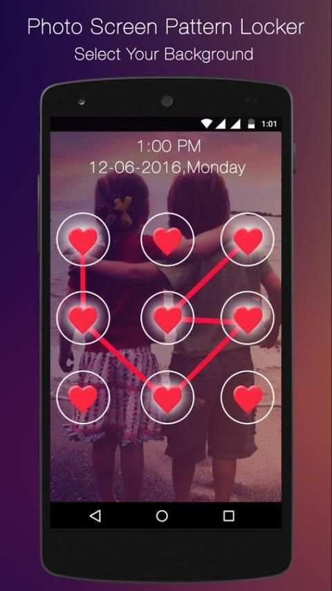 My Photo Pattern Lock Screen скриншот 2
