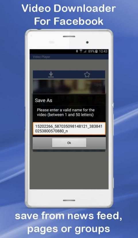 Video Downloader for Facebook screenshot 5