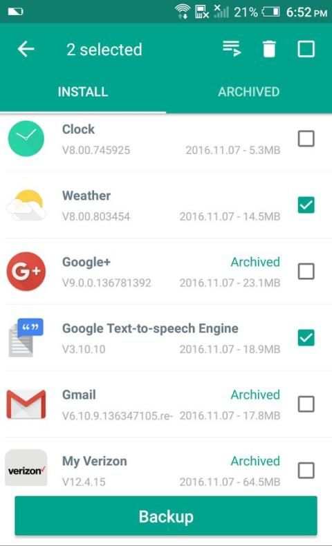 Backup Restore - Apk Extractor скриншот 8