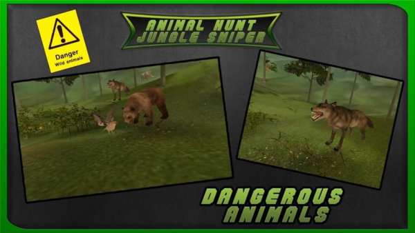 Animal Hunt Jungle Sniper screenshot 1