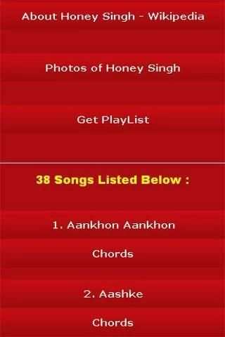 All Songs of Honey Singh स्क्रीनशॉट 1