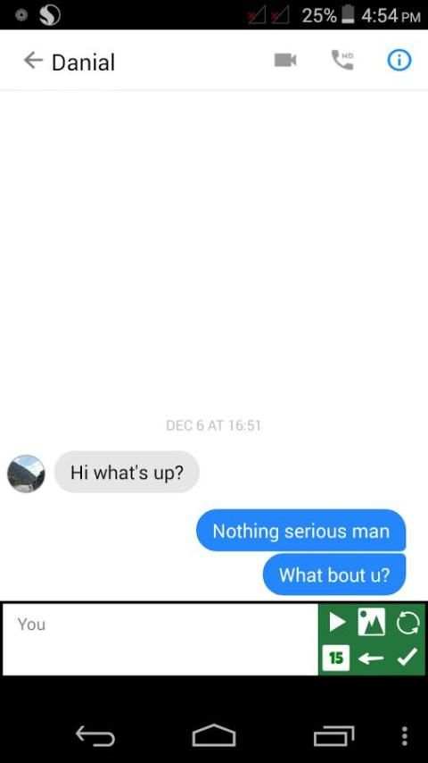 Fake Messenger Chat 3 تصوير الشاشة