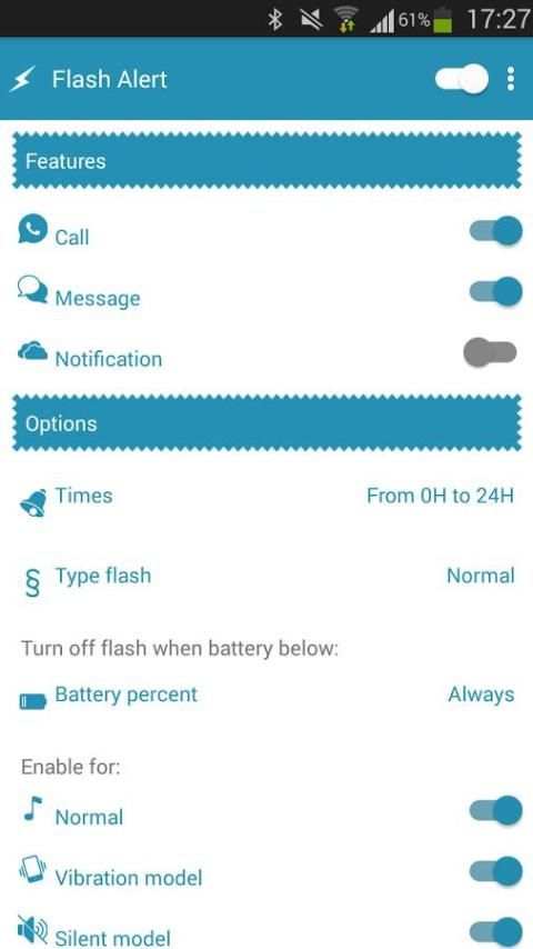 Flash Alert 2 PRO 3 تصوير الشاشة