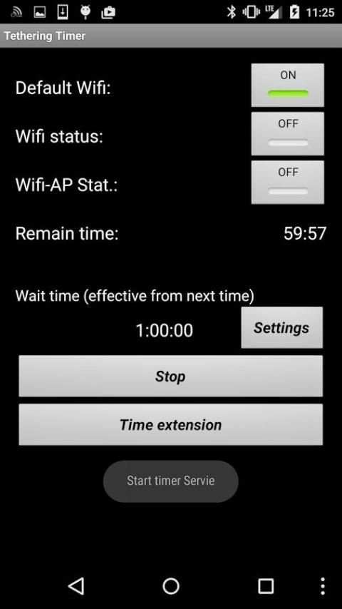 Tethering Timer 2.0 screenshot 3