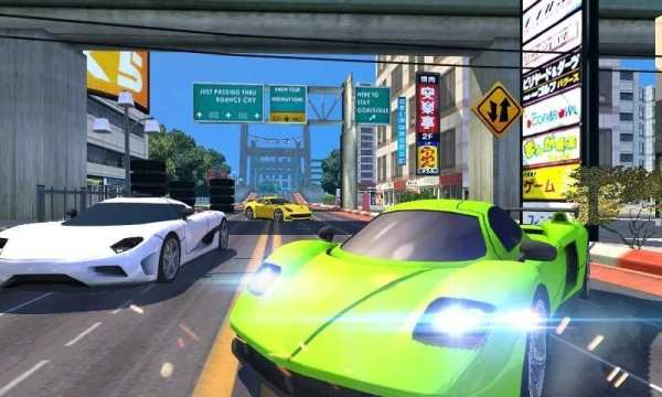 Turbo Car Driver Racing 1 تصوير الشاشة