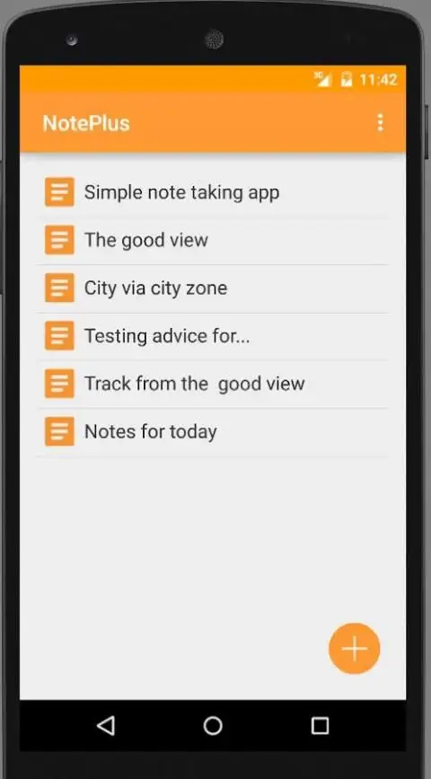 NotePlus screenshot 1