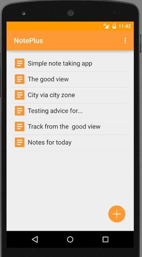 NotePlus 1 تصوير الشاشة