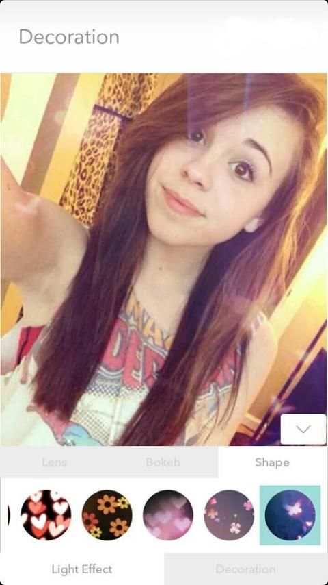 candy selfie camera. screenshot 1